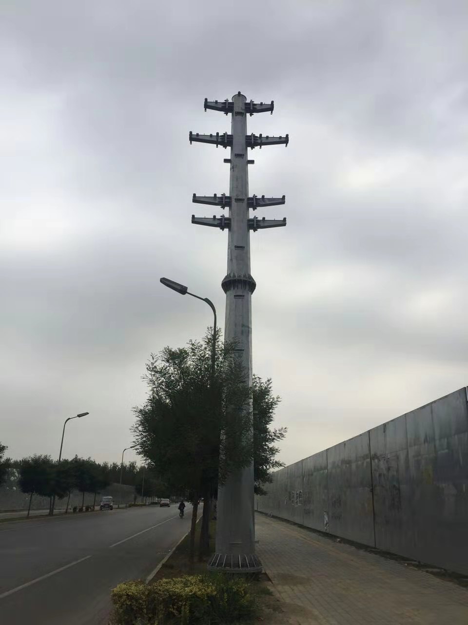 杭工电力钢杆10kv 电力钢管杆 电力钢管塔重量